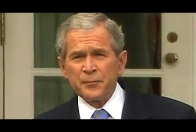 George W. Bush Shows Us Why the Right Lost Faith in Trump