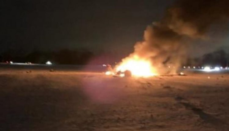 National Guard helicopter crash kills 3 in New York farmer’s field