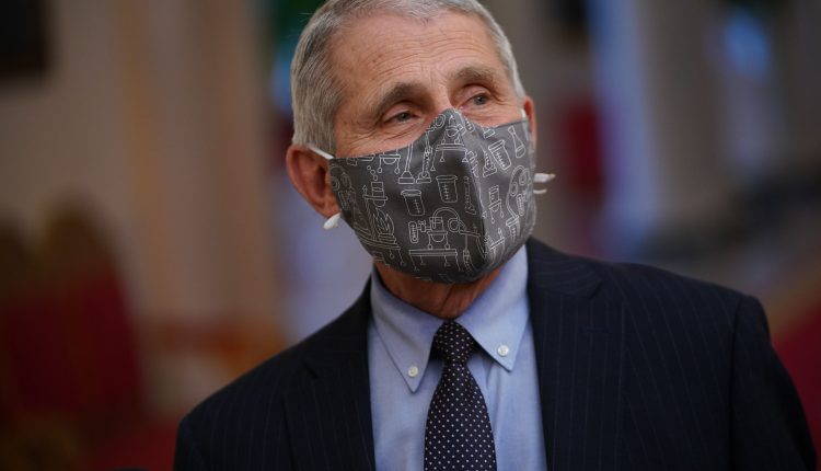 Watch Dr. Fauci Demonstrate the Right Way to Wear 2 Masks