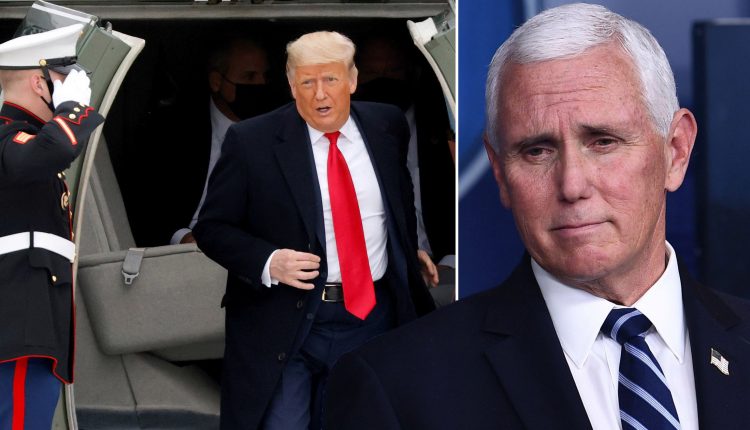 Mike Pence refuses to use 25th Amendment to remove Donald Trump