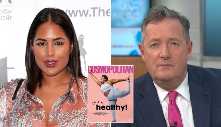 Piers Morgan and Love Island’s Malin Andersson lock horns over Cosmopolitan’s body-positive cover