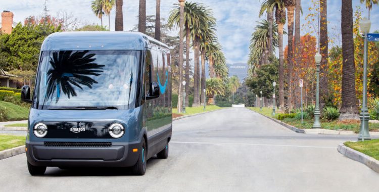 Amazon begins delivering packages with prototype electric trucks