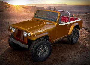 Jeep splashes out with Magneto Wrangler EV, Jeepster Beach for Easter Jeep Safari