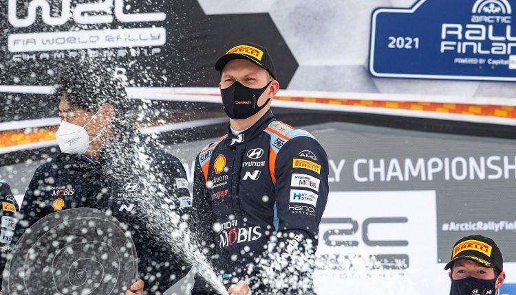 Arctic WRC: Tanak beats record-breaker Rovanpera