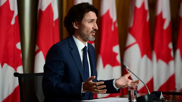 Trudeau says pandemic restrictions shouldn’t be eased until case counts are ‘way down’