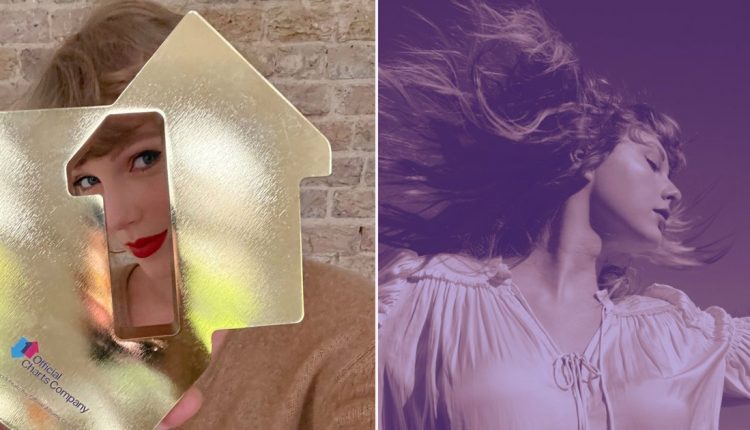Taylor Swift breaks The Beatles’ record as new version of Fearless tops the UK Albums Chart