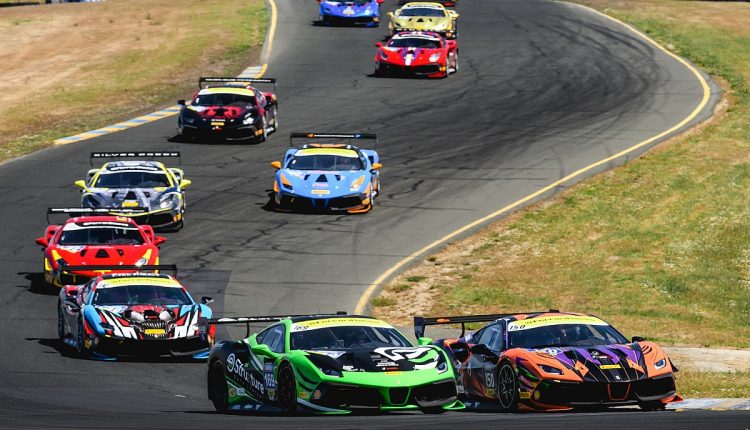 Ferrari Challenge North America takes on Sonoma