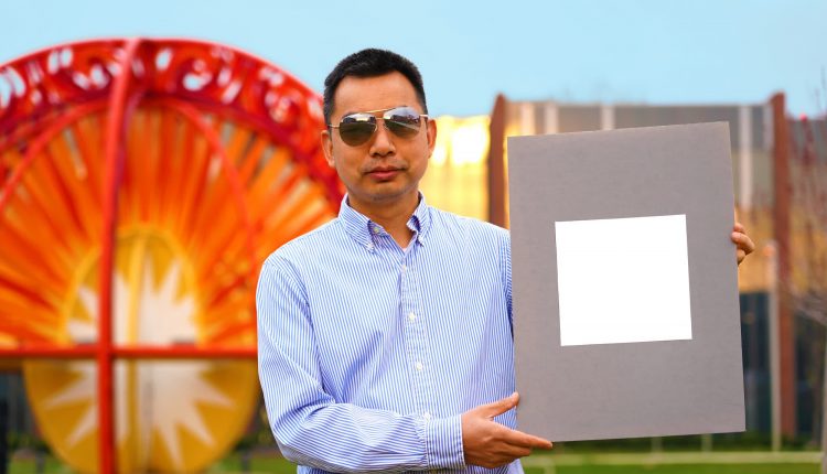 Purdue researchers develop a very white paint that could one day be used to cool buildings
