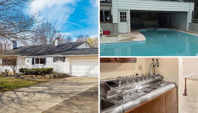 House with a built-in ice cream bar and fizzy drinks tap on sale for £245,000