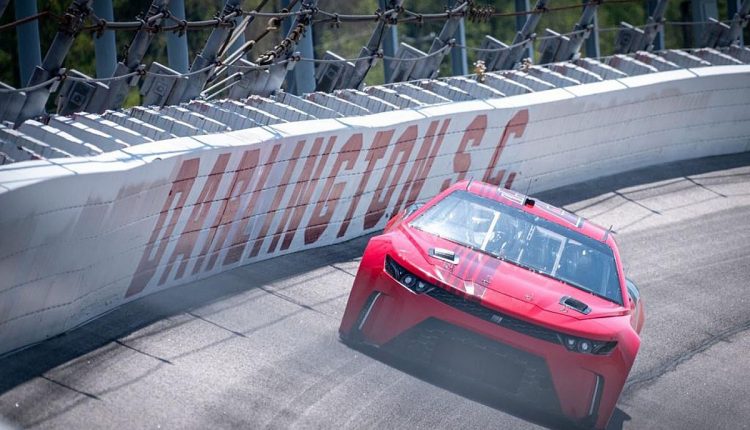 Darlington Next Gen test shows “the car respects the track”