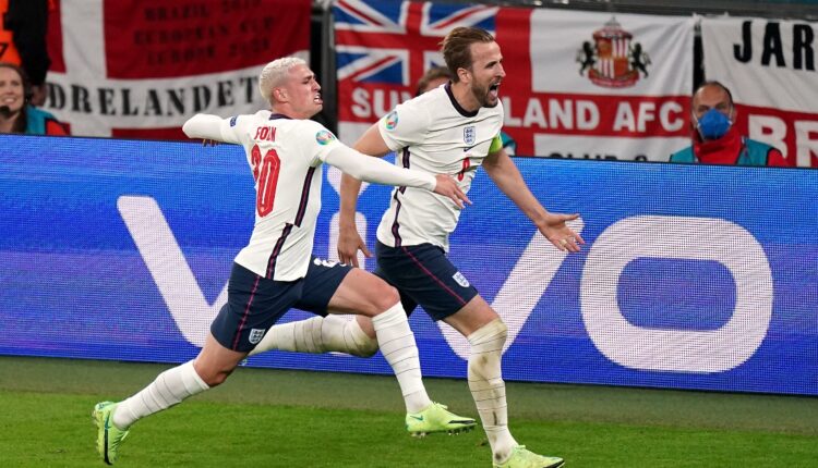England 2-1 Denmark: Kane fires Three Lions into the final