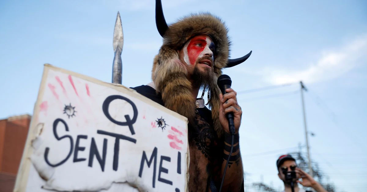 U.S. judge denies bid by ‘QAnon Shaman’ to be released from prison pending trial