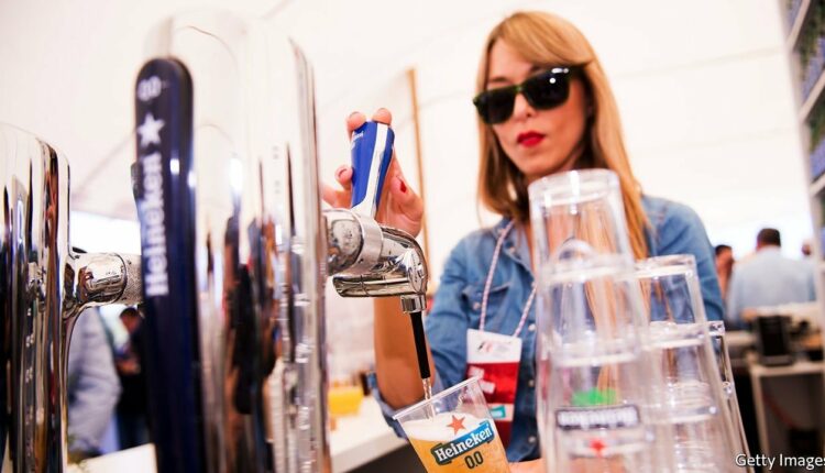 Alcohol-free beer is fizzing