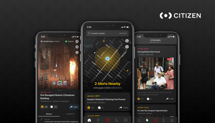 Citizen app pays $200 to $250 a day to track and livestream crimes and emergencies
