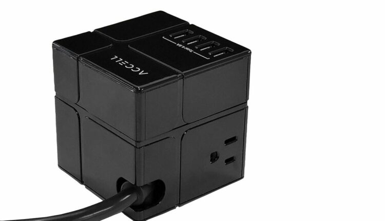 Accell Power Cube review: This minimalist surge protector delivers maximalist USB charging and flexibility