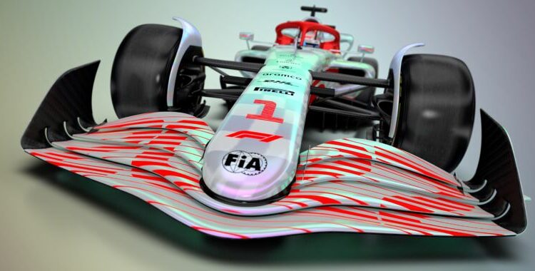 Here’s the new car Formula 1 hopes will improve racing in 2022