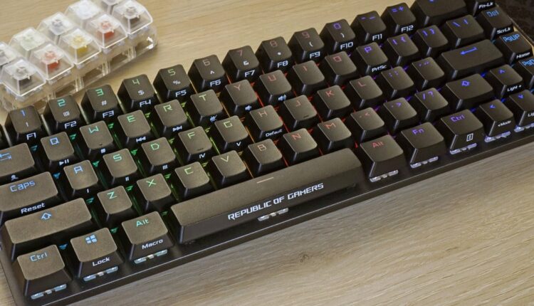Asus ROG Falchion review: A wireless gaming keyboard that falls short of the target