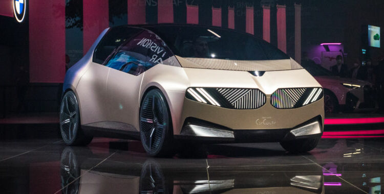 BMW’s i Vision Circular concept thinks about sustainable car-making