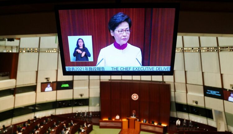 Hong Kong needs to tackle housing, leader Carrie Lam says