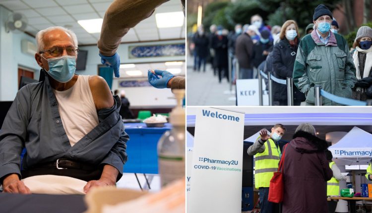32 more vaccine sites to open across England as number of jabs hits record high