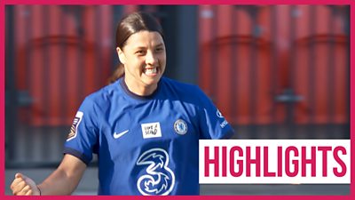 Women’s Super League highlights: Tottenham 0-2 Chelsea