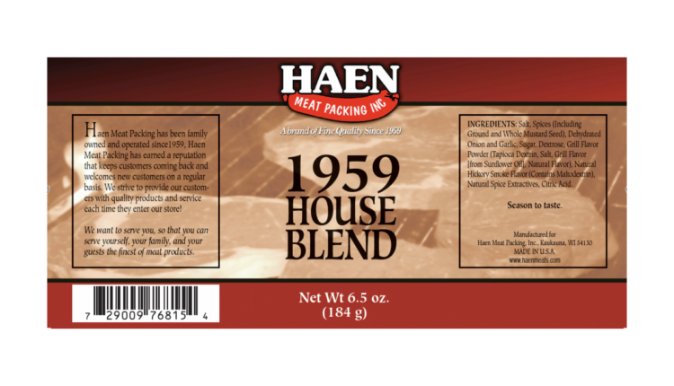 Haen Meats 1959 House Blend recalled over potential Listeria contamination