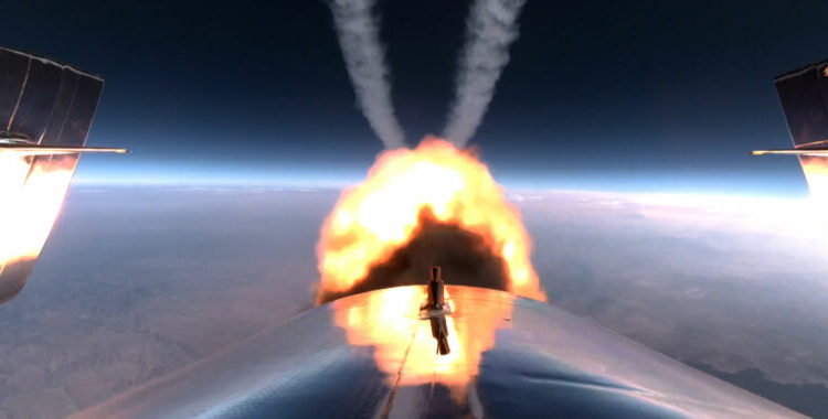 The FAA grounds Virgin Galactic’s spaceship after flight deviation
