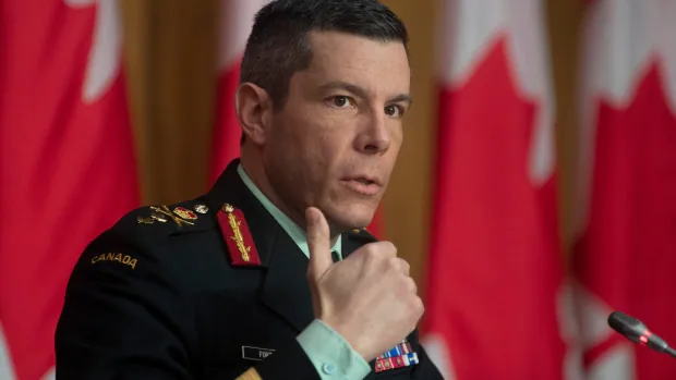 Maj.-Gen. Fortin appeals judge’s ruling on reinstatement to COVID-19 vaccine campaign