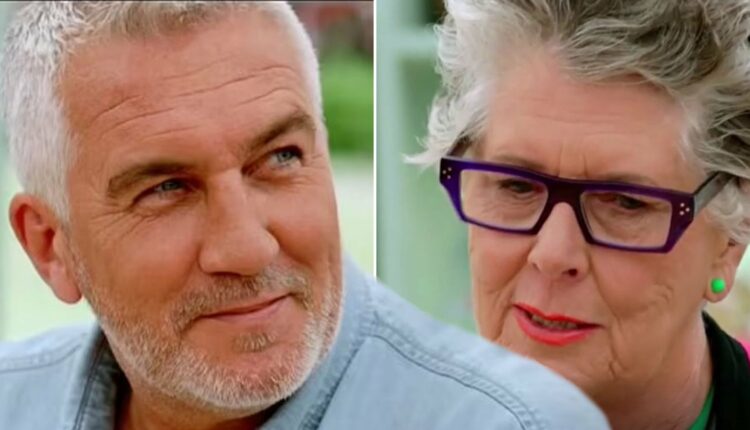 Great British Bake OffпїЅs Prue Leith leaves Paul Hollywood speechless ...