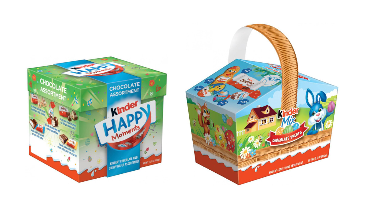 Kinder recalls chocolate assortments and baskets over Salmonella