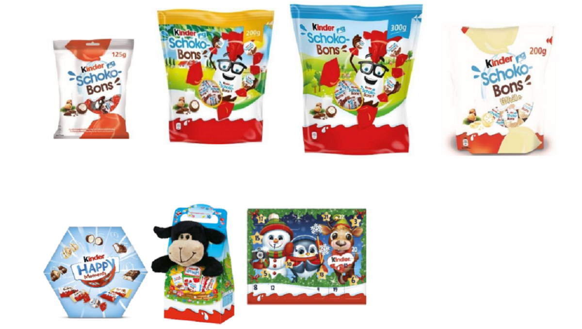 Recall of Kinder chocolate eggs expanded; children sick in multicountry outbreak AVA360